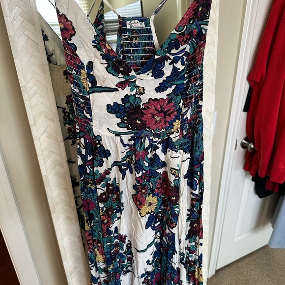 Free People Through The Vine Floral Maxi Dress - Multicolor - Picture 4 of 11